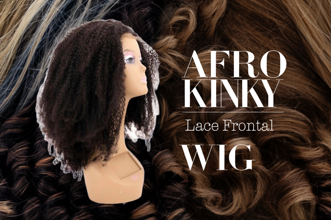 Afro kinky wig lace