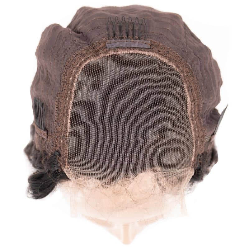 Deep Wave 4x4 Transparent Closure Wig