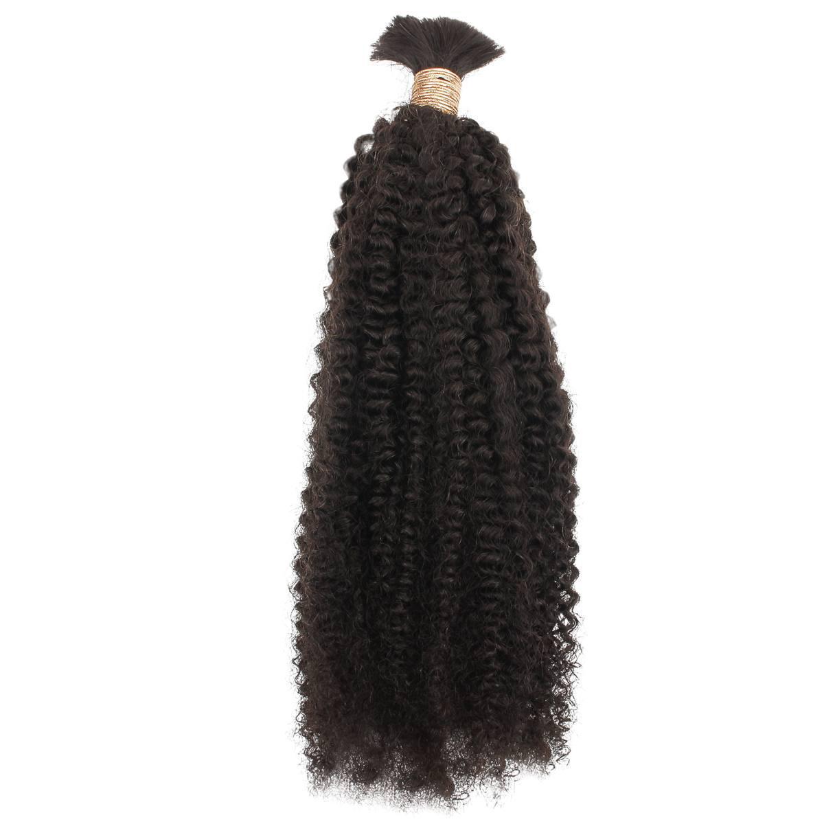 Afro Kinky Bulk Human Hair Extensions